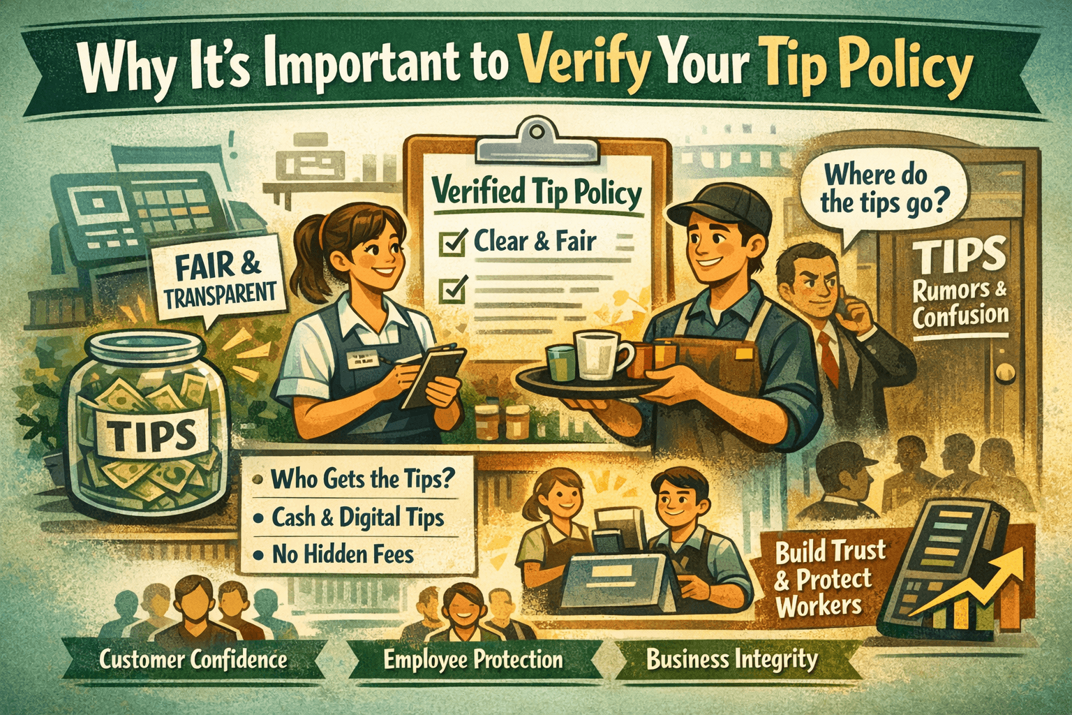 Why is important to verify your tip policy