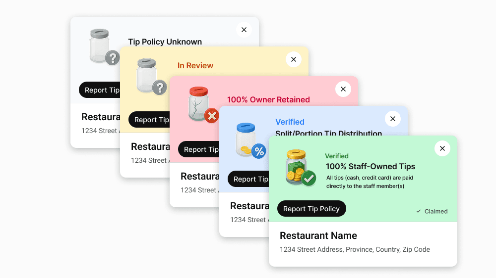 Verify Your Tipping Policy